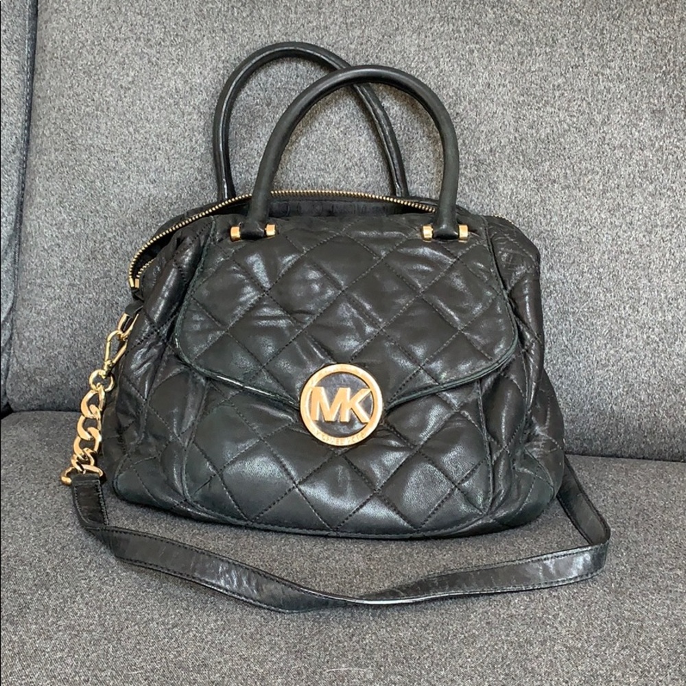 Michael Kors Quilted Satchel